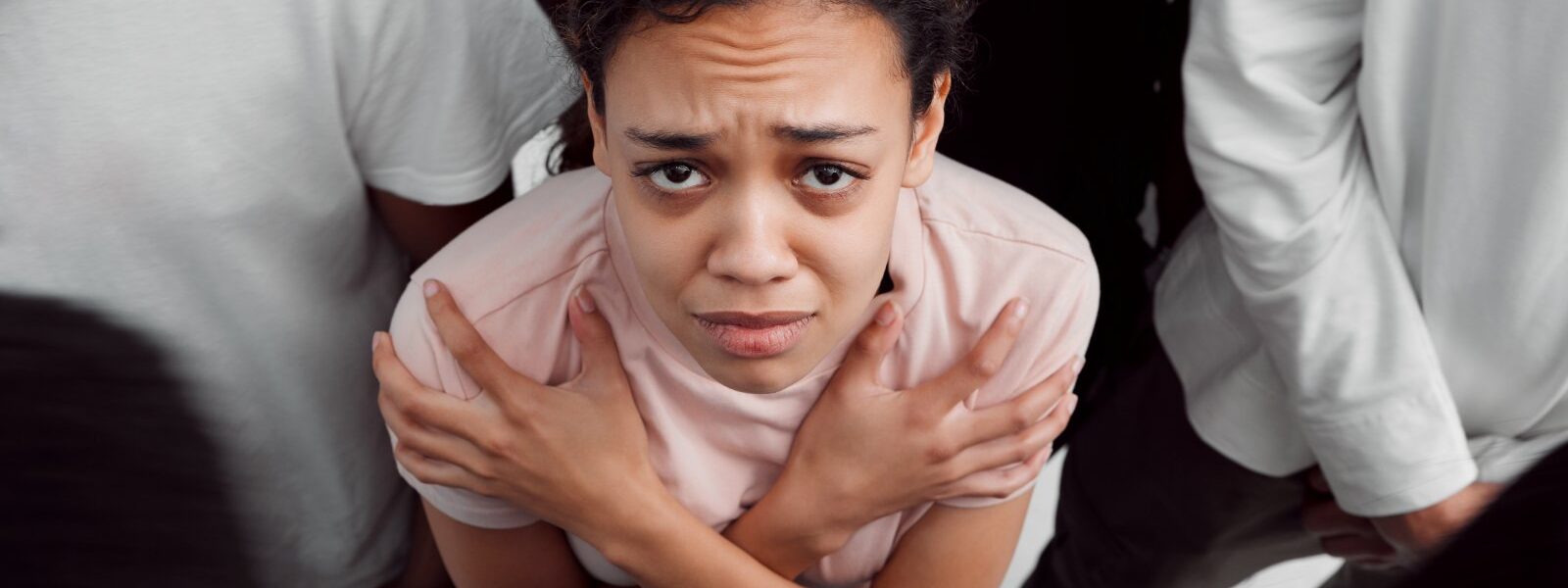 shot of a young woman experiencing mental illness 2025 04 06 11 45 25 utc