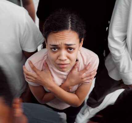 shot of a young woman experiencing mental illness 2025 04 06 11 45 25 utc